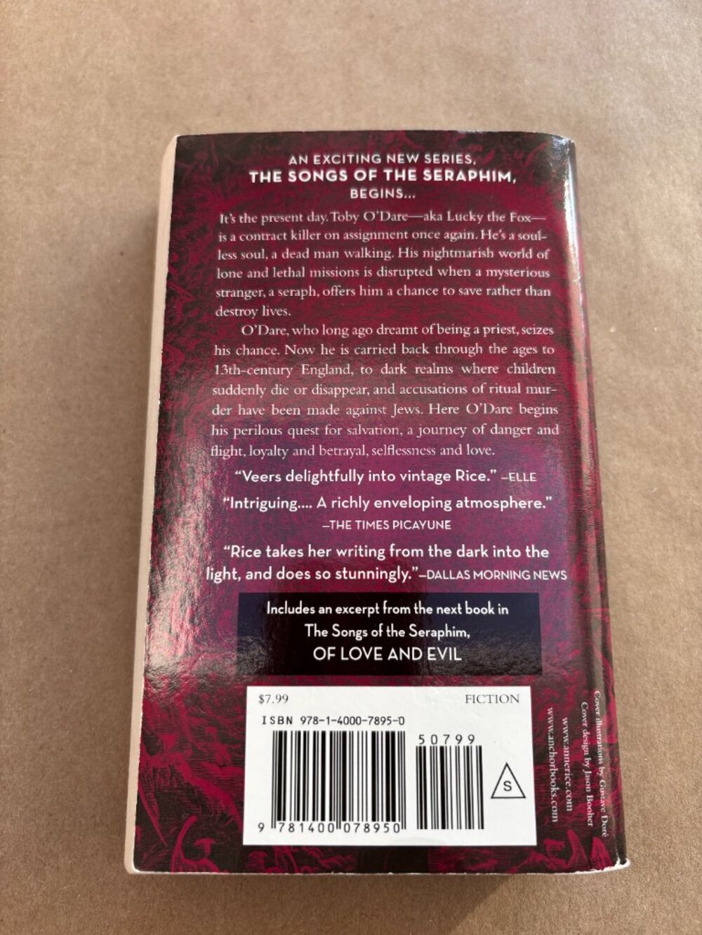 Angel Time by Anne Rice Softcover - Picture 4 of 5